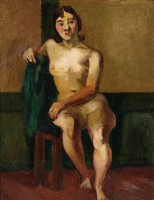 藏品(坐的裸女像(五))的圖片