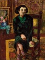 藏品(寂（黑衣女子）)的圖片