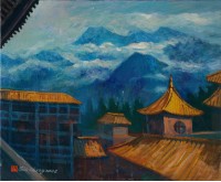 藏品(雲煙下的妙崇寺)的圖片