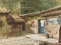 藏品(鄉下的早上)的圖片