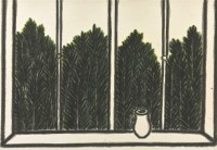 藏品(窗外樹叢(七))的圖片