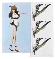 藏品(超超扁平系列-飛行少女與Miss Koko)的圖片