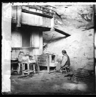 藏品(山中寺廟爐邊一景)的圖片