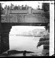 藏品(石橋上的人群)的圖片