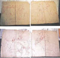 藏品(《獻馬圖》手稿)的圖片