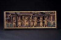 藏品(廟宇橫梁木雕)的圖片