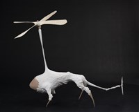 藏品(自畫像-直升機)的圖片