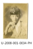 藏品(臺南州立臺南專修工業學校學生獨照)的圖片