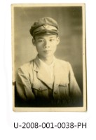 藏品(臺南州立臺南專修工業學校學生「詹振明」獨照)的圖片