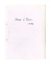 藏品(“Shops & Stores”筆記)的圖片