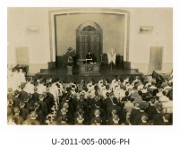 藏品(《台南高工開校十周年記念祭寫真帖》石井視學官總督訓辭代讀)的圖片