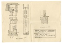 藏品(張紹竑「窗框」工程製圖作業)的圖片