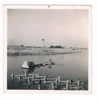 藏品(安平運河上的打魚竹筏)的圖片