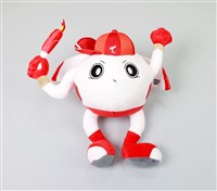 藏品(110年度全大運吉祥物「酷飛」布偶（手持聖火版）)的圖片