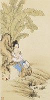 藏品(芭蕉仕女)的圖片