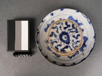 藏品(青花花卉盤)的圖片