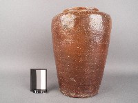 藏品(褐釉平頸壺)的圖片