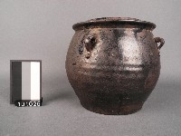 藏品(黑釉豬油壺)的圖片