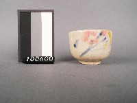 藏品(彩繪花卉杯)的圖片