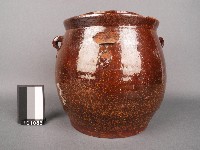 藏品(赤釉豬油壺)的圖片