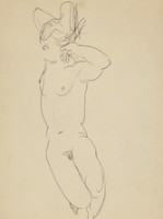 藏品(裸體原子筆素描)的圖片