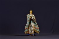 藏品(布袋戲偶（雙髻旦）)的圖片