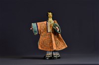 藏品(布袋戲偶（雙髻旦）)的圖片