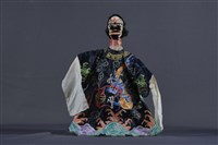 藏品(布袋戲偶（開嘴黑花）)的圖片