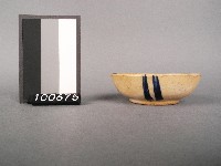 藏品(藍釉碟)的圖片