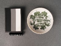 藏品(綠釉印花魚紋碟)的圖片
