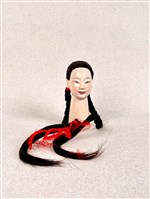 藏品(布袋偶頭（小旦）)的圖片