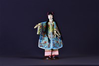 藏品(布袋戲偶（雙髻旦）)的圖片