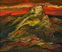 藏品(山之系列<三>秋—落霞明晚照)的圖片