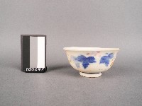 藏品(紅藍釉吹墨碗)的圖片