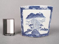 藏品(青花山水箸籠)的圖片
