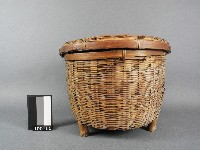 藏品(竹置物籃)的圖片