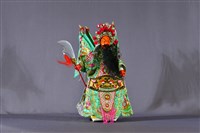 藏品(布袋戲偶〈關公頭〉)的圖片