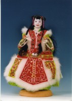 藏品(布袋戲偶（雙髻旦）)的圖片