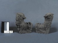 藏品(青斗石獅)的圖片