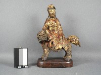 藏品(文殊菩薩騎獅像)的圖片