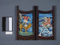 藏品(降龍羅漢及伏虎羅漢畫像)的圖片
