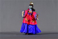 藏品(布袋戲偶（黑面旦）)的圖片