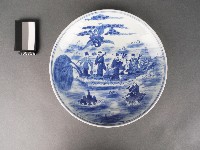 藏品(青花八仙盤)的圖片
