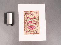 藏品(窗花-一品清蓮套色版畫)的圖片