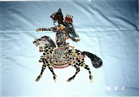 藏品(皮影戲偶)的圖片