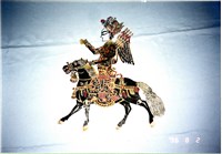 藏品(皮影戲偶)的圖片