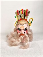 藏品(布袋戲偶頭)的圖片
