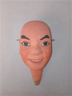 藏品(傀儡戲偶頭)的圖片
