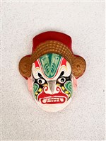 藏品(布袋戲臉譜)的圖片