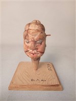 藏品(傀儡戲偶頭)的圖片